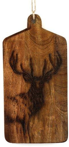Engraved Stag Cheese Board