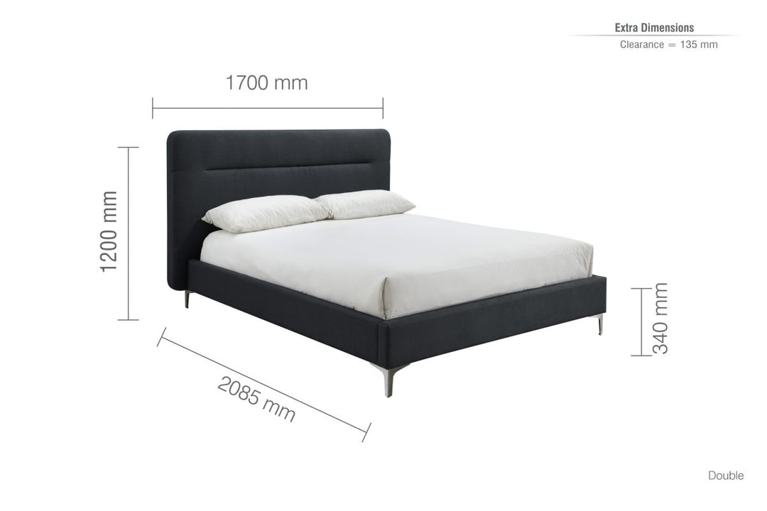 Finn Fabric Bed Frame
