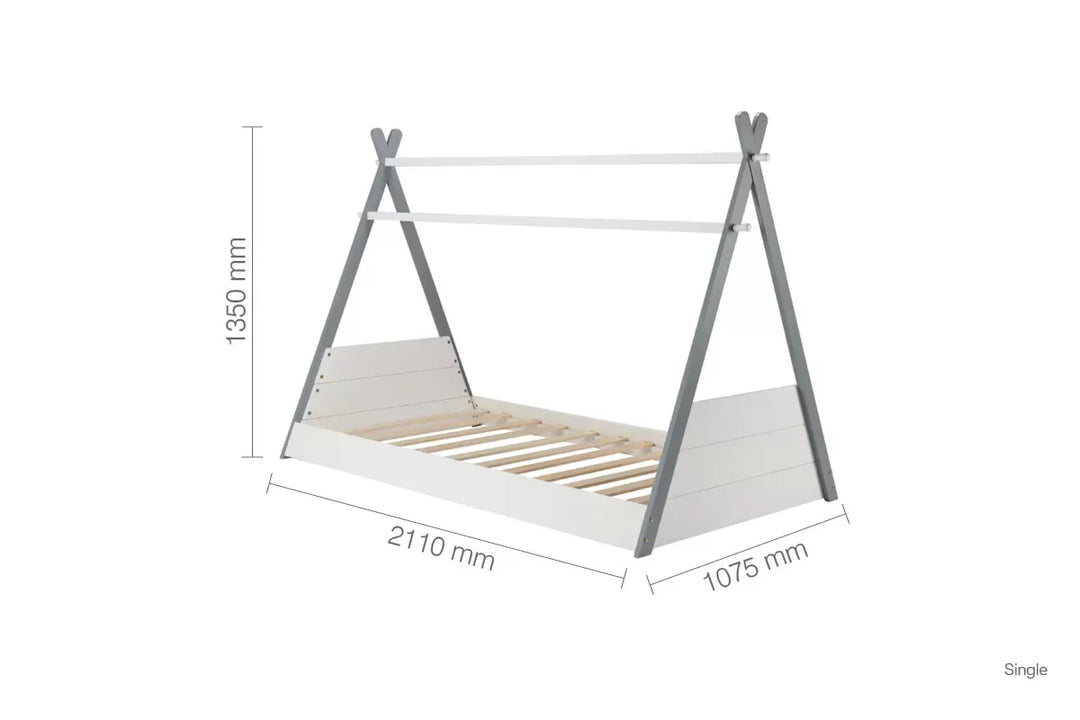Teepee Single Bed