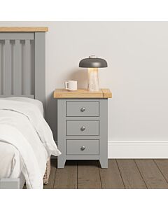 Windsor 3 Drawer Bedside