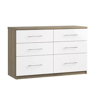 Catania 6 Drawer Twin Chest