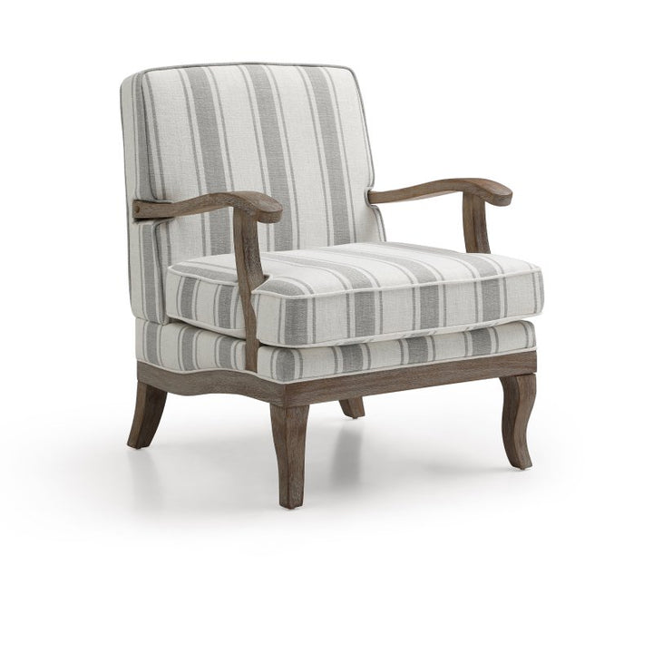 Colwell Chair Linen Stripe