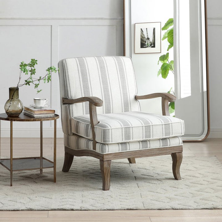 Colwell Chair Linen Stripe