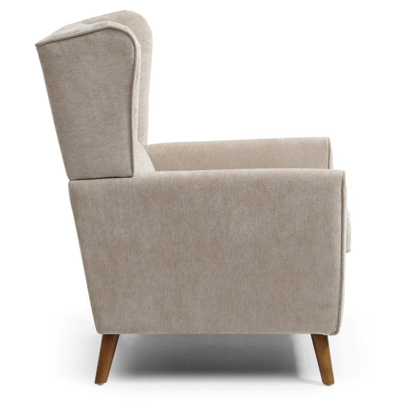 Luca Chair Taupe Chenille
