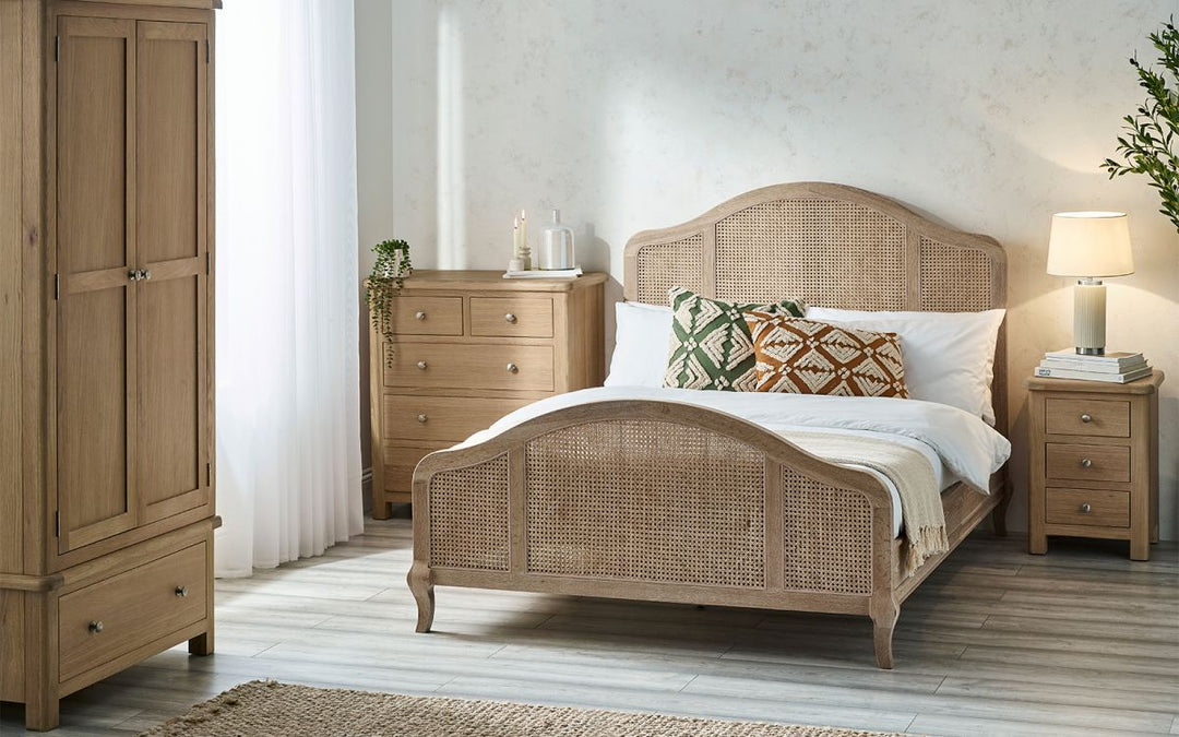 Fleur Rattan Bed Frame