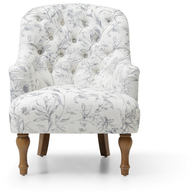 Bianca Chair Meadow Print Natural