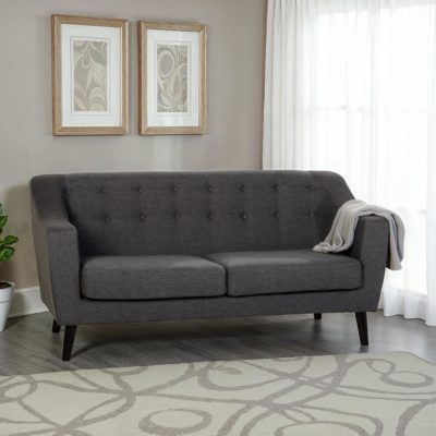Ashley 3 seater Sofa Dark Grey Fabric