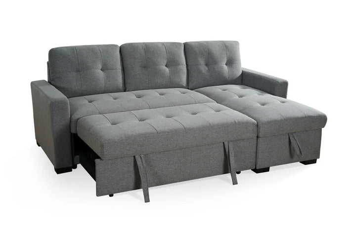 Alder Sofa bed Grey Chenille Universal Corner