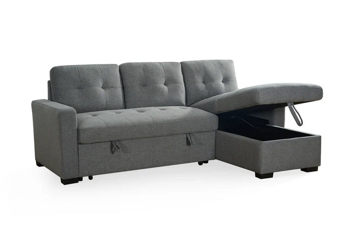 Alder Sofa bed Grey Chenille Universal Corner