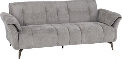 Amalfi 3 Seater Sofa Grey Fabric
