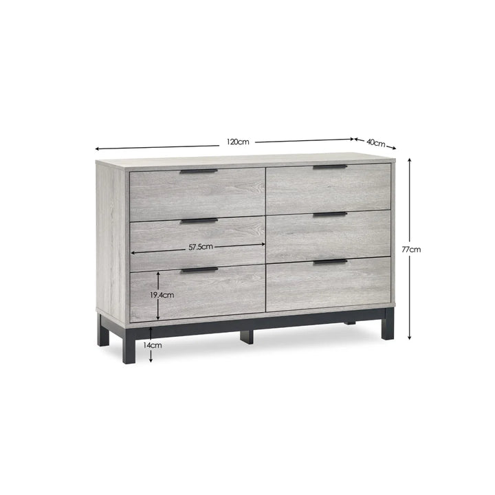 Bali 6 Drawer Chest