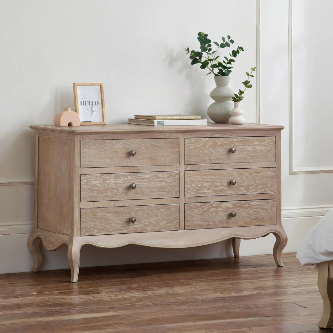Camille 6 Drawer Wide Chest