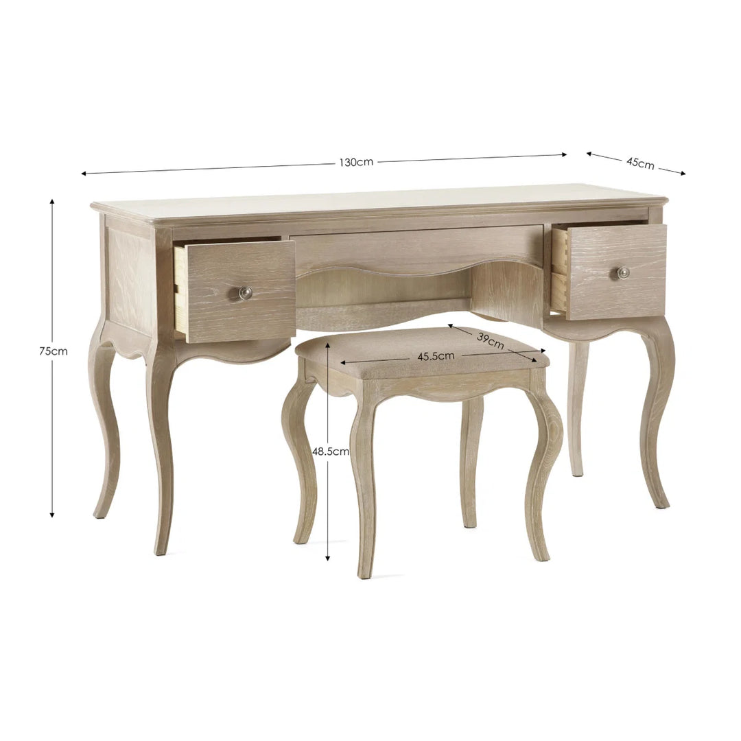 Camille Dressing Table & Stool