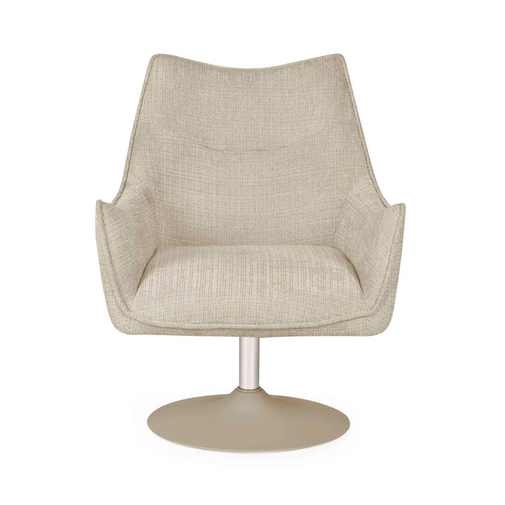 Caspian Upholstered Swivel Lounge Chair