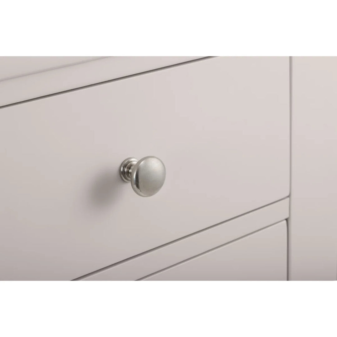 Clermont 3+2 Drawer Chest - Light Grey
