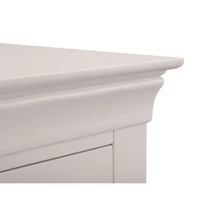 Clermont 3+2 Drawer Chest - Light Grey