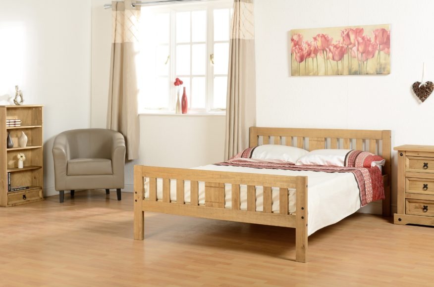 Rio Wooden Bed Frame