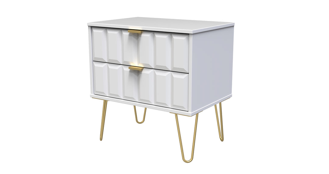 Cube 2 Drawer Midi Chest