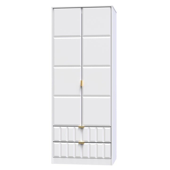 Cube 2 Door 2 Drawer Wardrobe