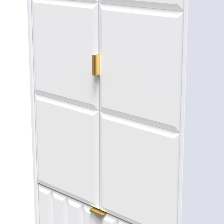 Cube 2 Door 2 Drawer Wardrobe