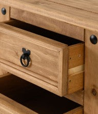 Corona 3 Drawer Bedside