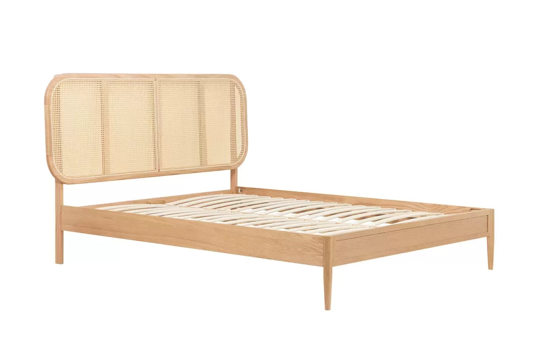 Elina Rattan Bed Frame