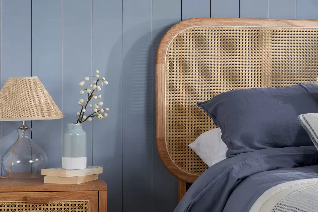 Elina Rattan Bed Frame