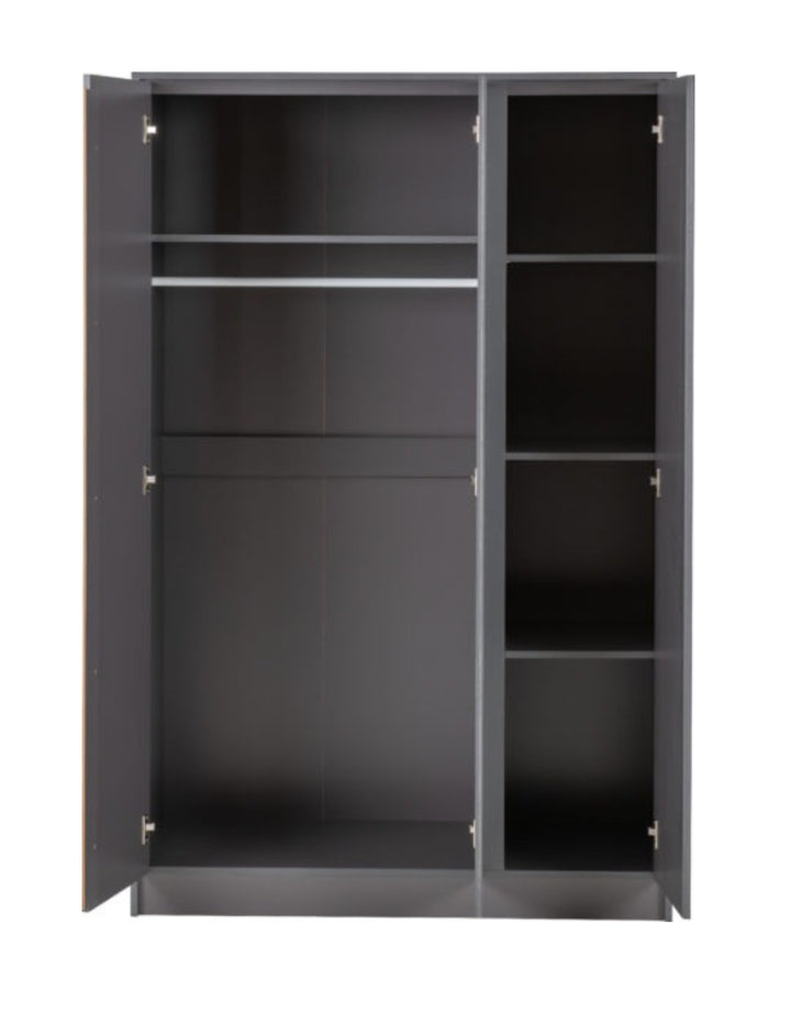 Malvern 3 Door Wardrobe Bedroom Set