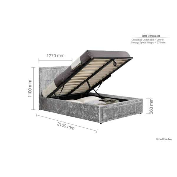 Hannover Ottoman Bed Frame