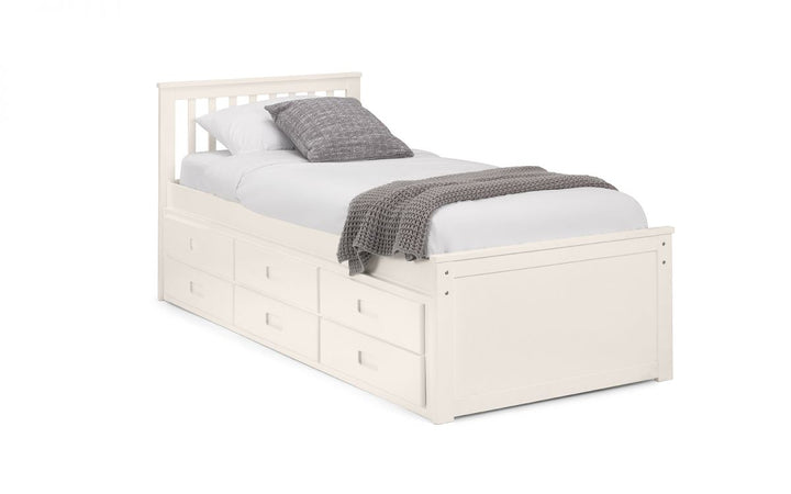 Maisie Bed - Stone White