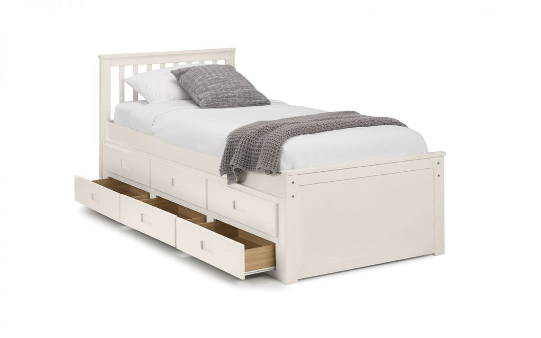 Maisie Bed - Stone White