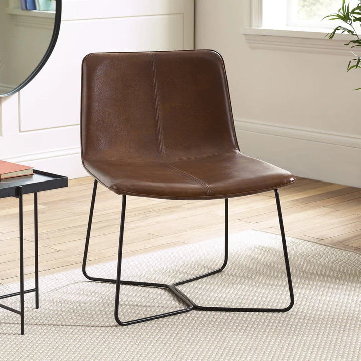 Joren PU Leather Accent Chair