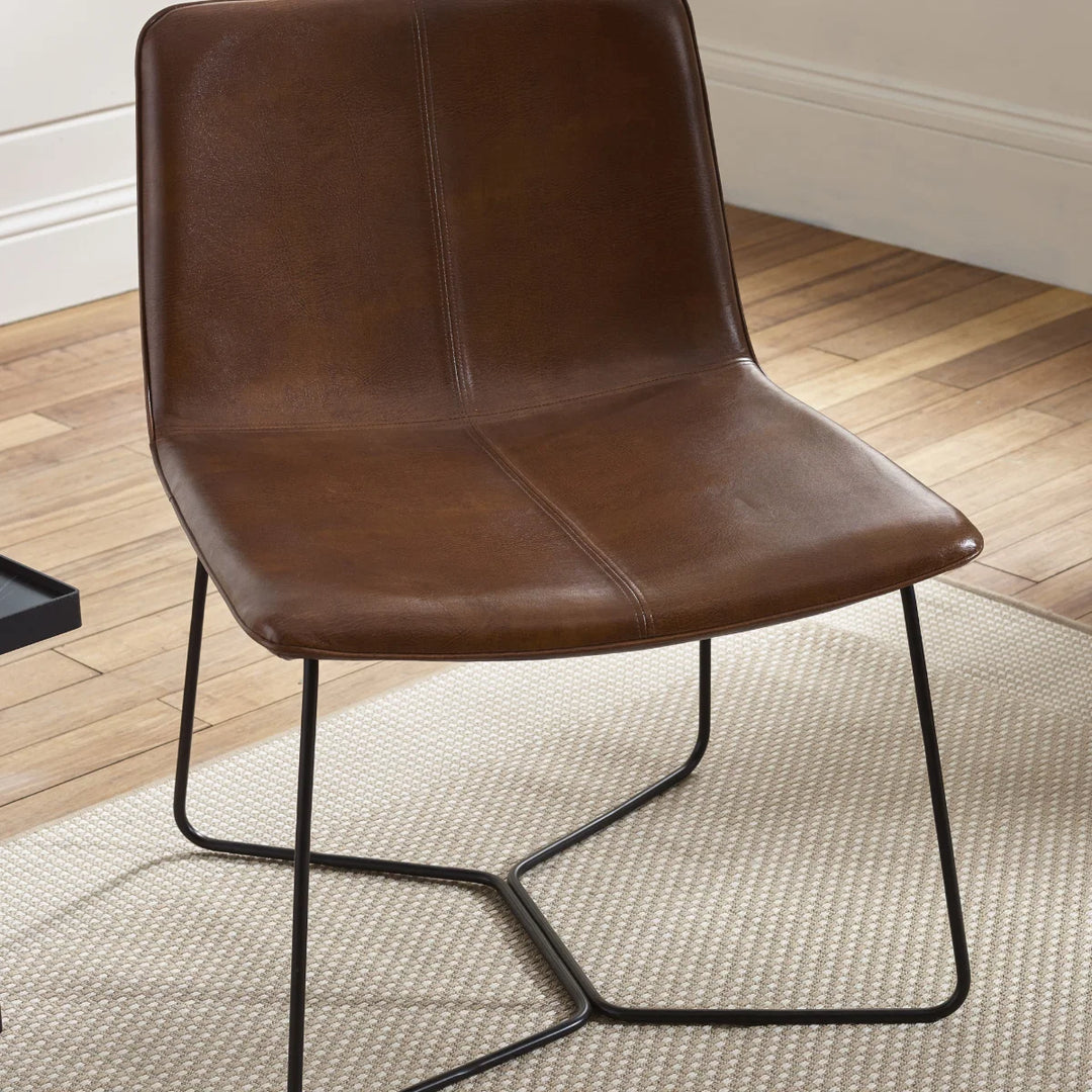 Joren PU Leather Accent Chair