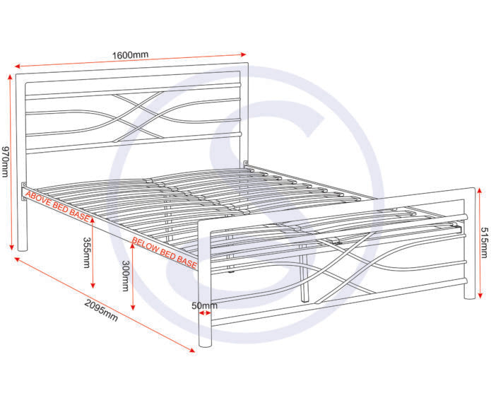 Kelly Metal Bed Frame