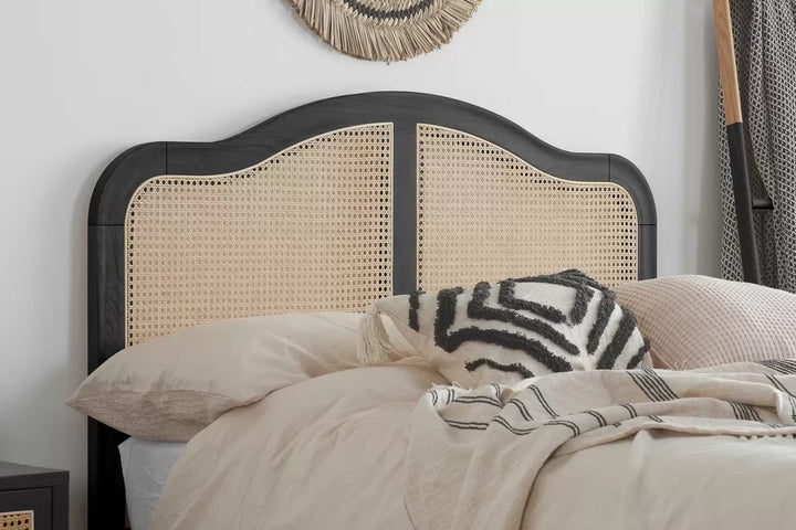 Leonie Rattan Bed Frame