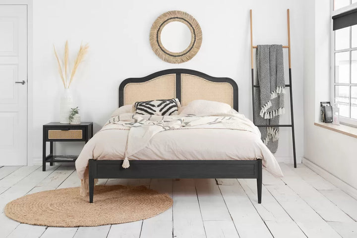 Leonie Rattan Bed Frame