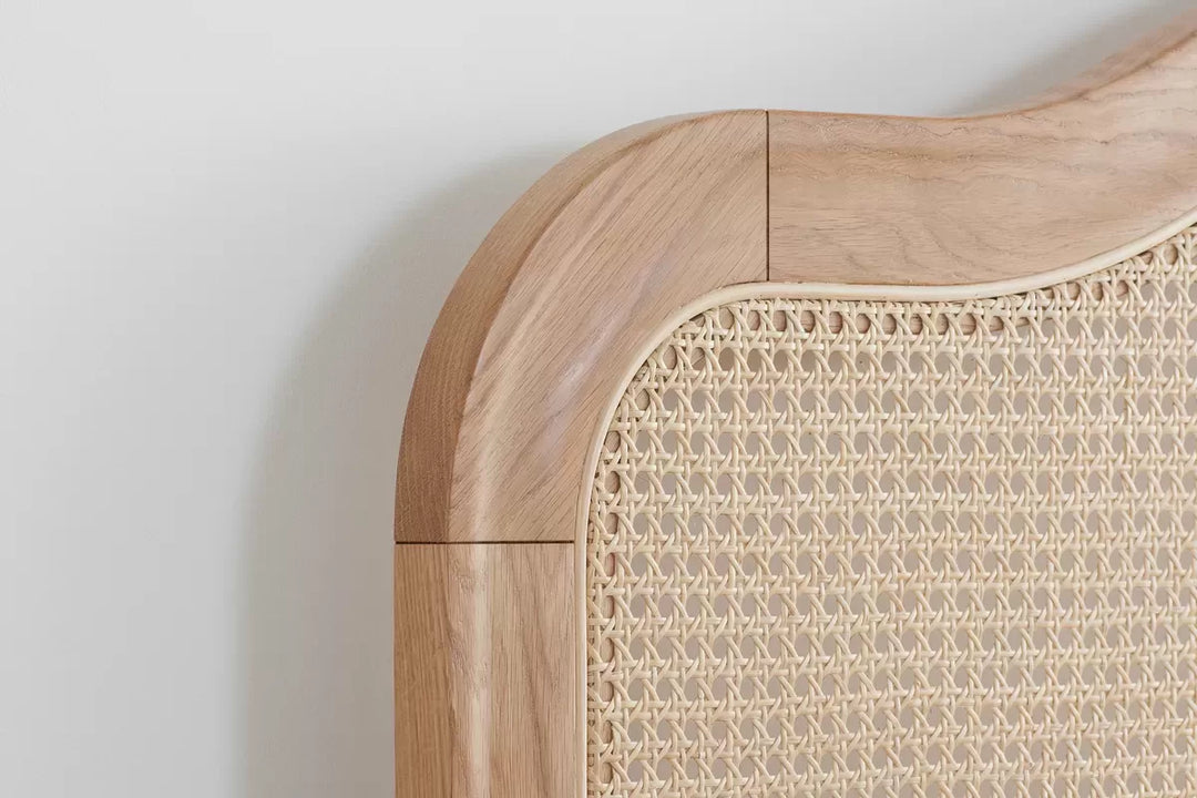 Leonie Rattan Bed Frame