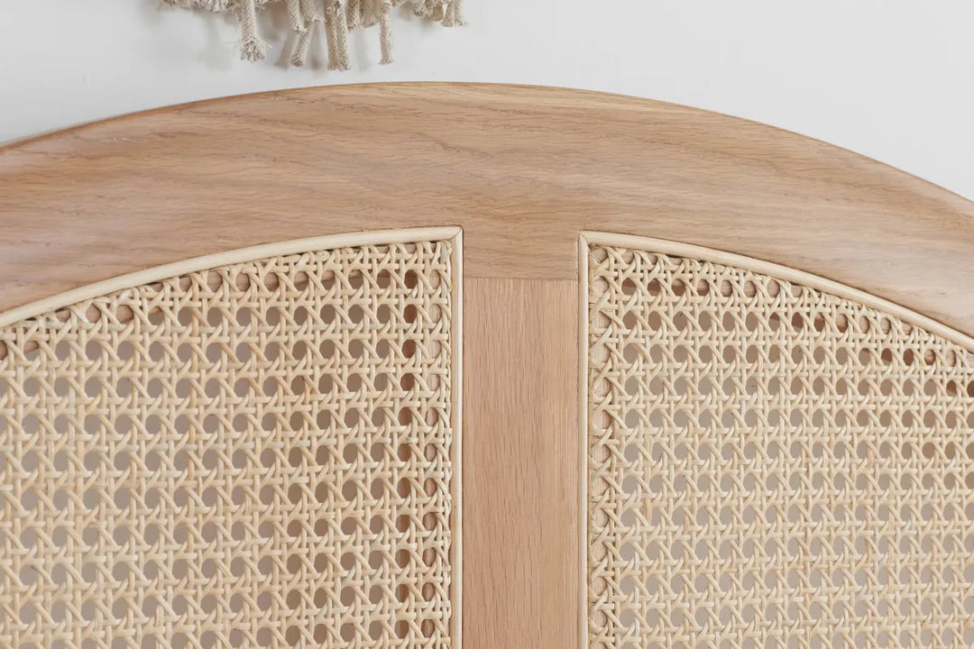 Leonie Rattan Bed Frame