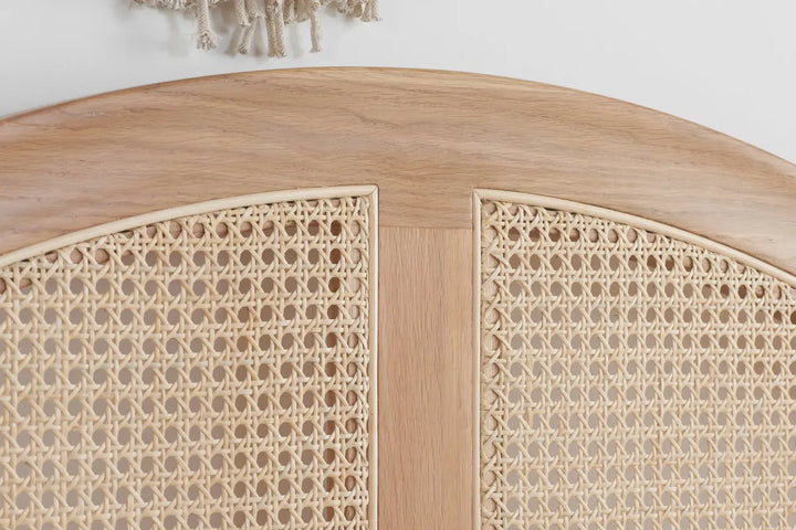 Leonie Rattan Bed Frame