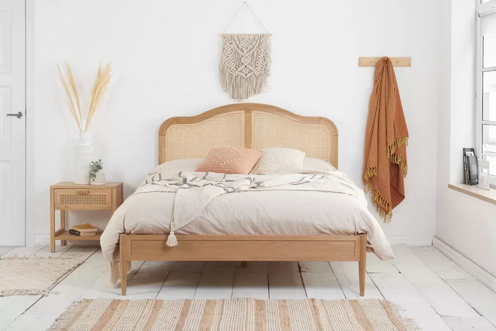 Leonie Rattan Bed Frame