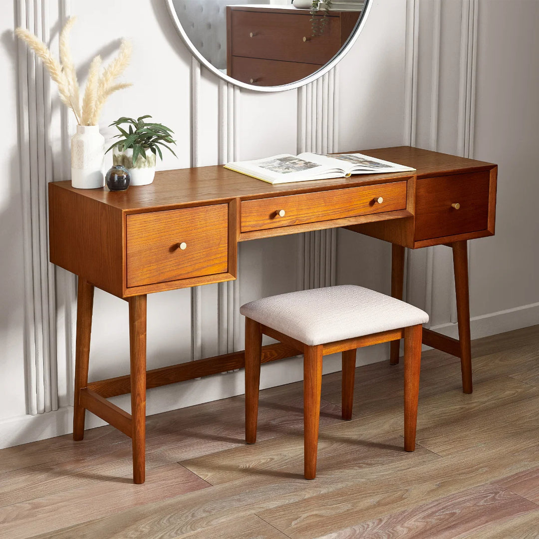Lowry Dressing Table & Stool Set