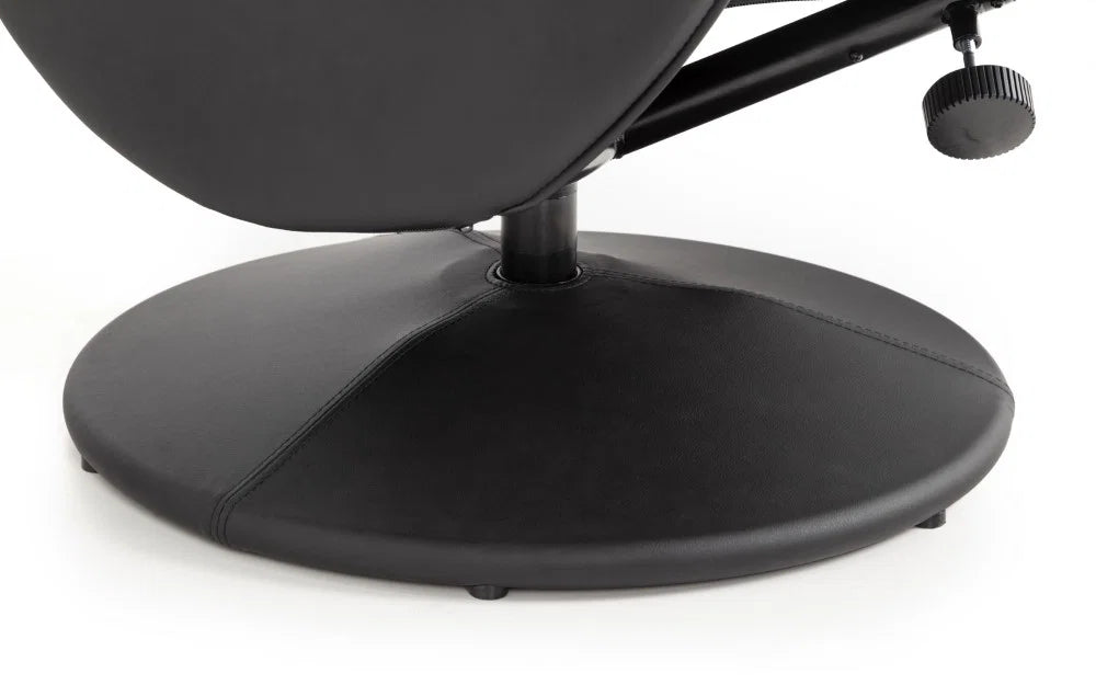 Lugano Recliner & Stool With Covered Base