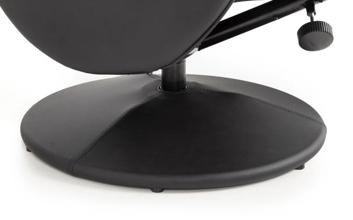 Lugano Recliner & Stool With Covered Base
