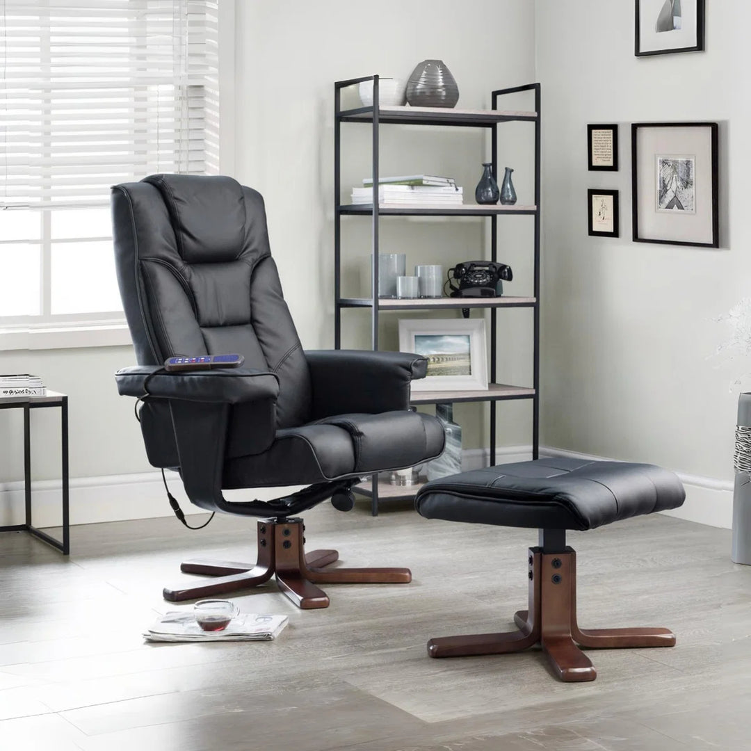 Malmo Massage Recliner & Stool