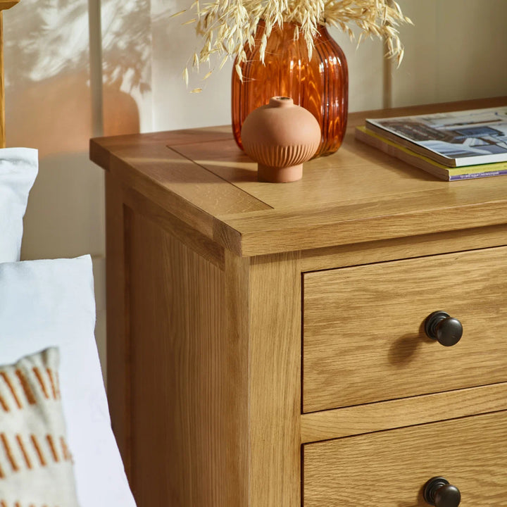 Marlborough Oak 4+2 Drawer Chest