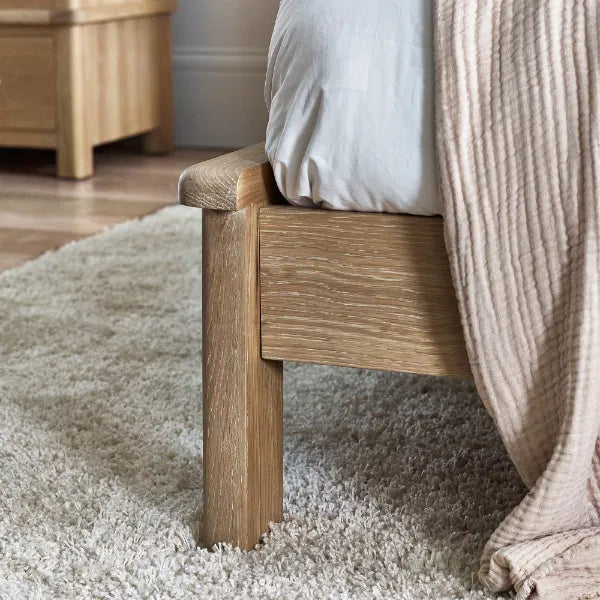 Memphis Oak Bed Frame