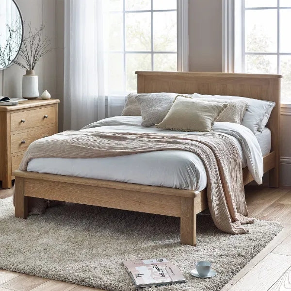 Memphis Oak Bed Frame