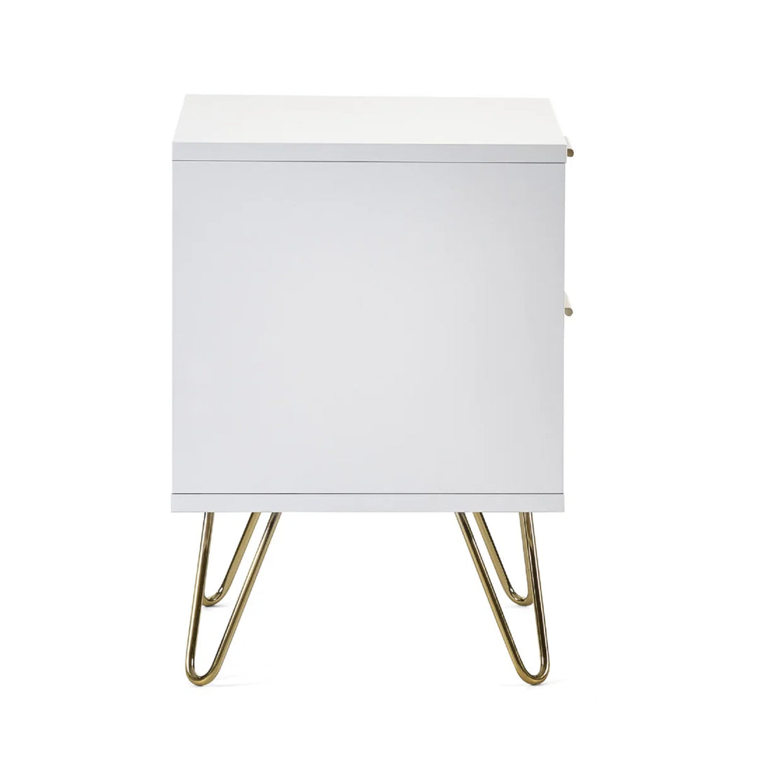 Murano 2 Drawer Bedside