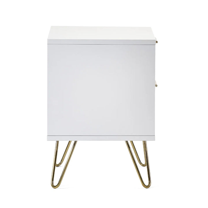 Murano 2 Drawer Bedside