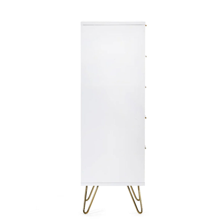Murano 5 Drawer Tallboy